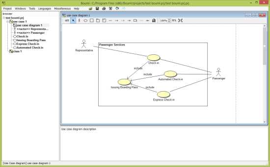 BOUML open source UML tool